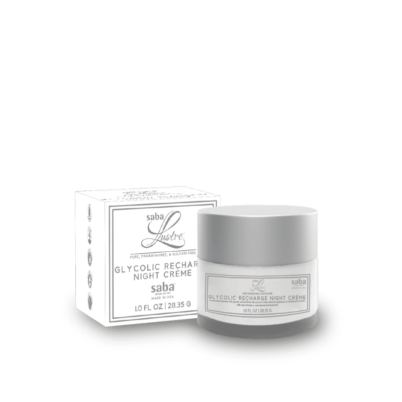Saba Lustre Glycolic Recharge Night Creme